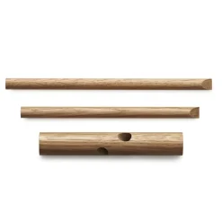 Normann Copenhagen Normann Sticks haak, nature 2-pack< Kapstokken & Hangrekken