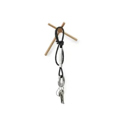 Normann Copenhagen Normann Sticks haak, nature 2-pack< Kapstokken & Hangrekken