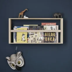 Fritz Hansen Norr tijdschriftenhouder, eiken< Tijdschriftenrekken