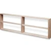Fritz Hansen Norr tijdschriftenhouder 120 cm, Eiken< Tijdschriftenrekken