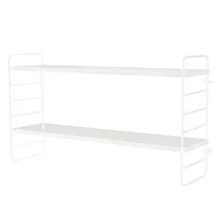 Bloomingville North wandplank, wit< Planken & Planksystemen