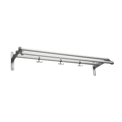 Essem Design Nostalgi 291 Hoedenplank, aluminium< Garderobehaken & Hoedenplanken