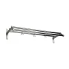 Essem Design Nostalgi 291 Hoedenplank, chroom, aluminium frame< Garderobehaken & Hoedenplanken
