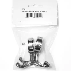 Essem Design Nostalgi haak 2-pack, aluminium< Haken & Hangers