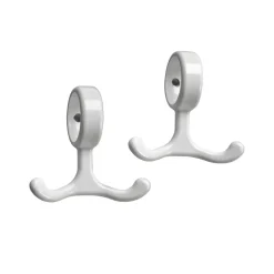 Essem Design Nostalgi haak 2-pack, wit< Haken & Hangers