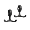 Essem Design Nostalgi haak 2-pack, zwart< Haken & Hangers