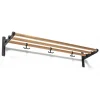 Essem Design Nostalgi hoeden-/schoenenplank, eiken-zwart< Garderobehaken & Hoedenplanken