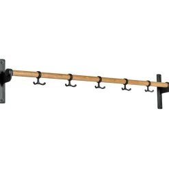 Essem Design Nostalgi kapstok 100 cm, eiken-zwart< Haken & Hangers