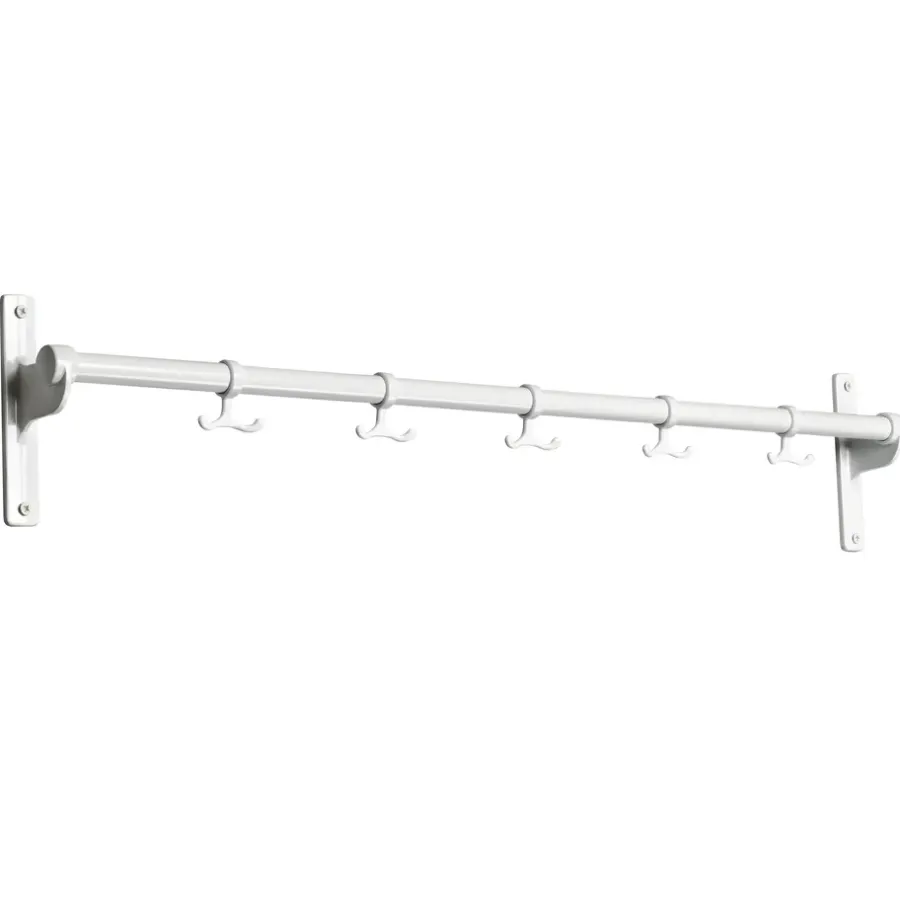 Essem Design Nostalgi kapstok 100 cm, wit-wit< Haken & Hangers