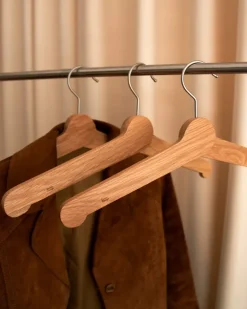 Essem Design Nostalgi kledinghanger 3-pack, Eikenhout< Haken & Hangers|Kapstokken & Hangrekken