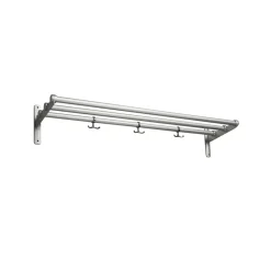 Essem Design Nostalgi Schoenenrek of hoedenplank, aluminium, aluminium frame< Garderobehaken & Hoedenplanken