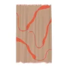 Mette Ditmer Nova Arte douchegordijn 150x200 cm, Latte-orange< Douchegordijnen