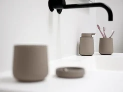 Zone Denmark Nova One tandenborstelbeker, Taupe< Tandenborstelhouders
