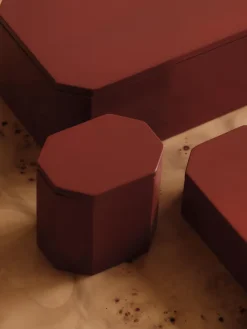 Ferm Living Nova opbergdoos 10x20 cm, Picante Red< Dozen & Boxen