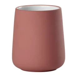 Zone Denmark Nova tandenborstelbeker, Peach red< Tandenborstelhouders