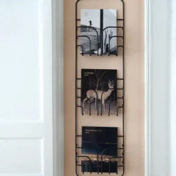 Maze Now magazine houder, zwart< Tijdschriftenrekken