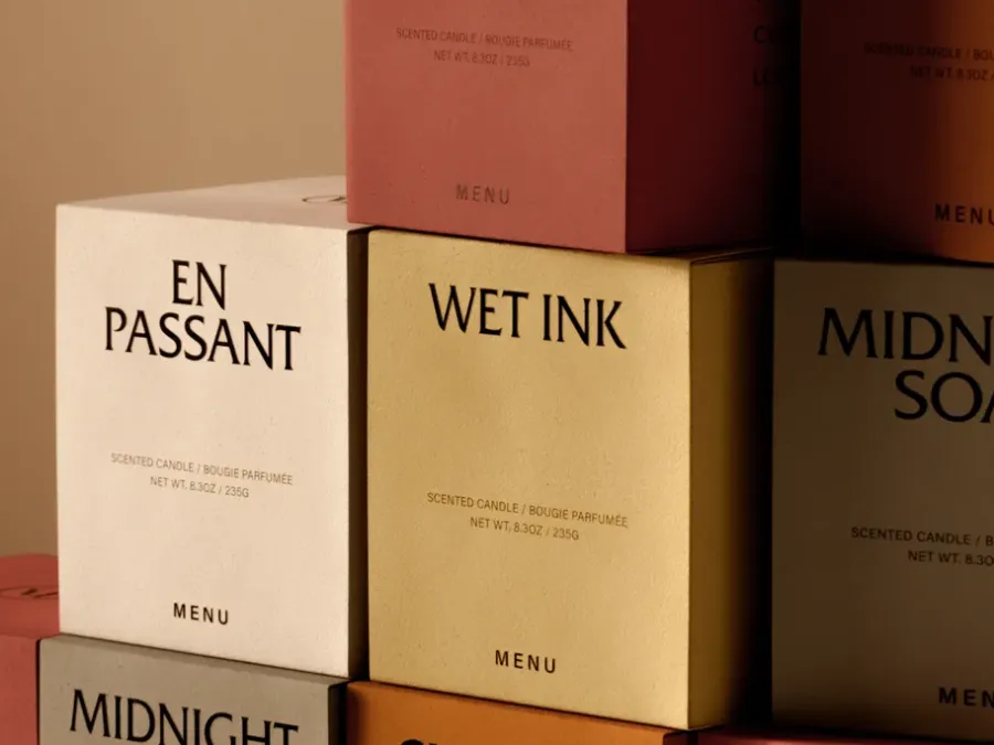 Audo Copenhagen Olfacte geurkaars En Passant, 79 g< Geurkaarsen & Aroma Diffusers