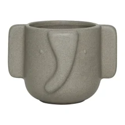 OYOY Olifant bloempot Ø9,6 cm, Stone< Kinderkamer Interieuraccessoires|Kinderkamer Interieuraccessoires