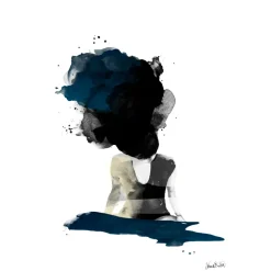 Anna Bülow On her mind poster, 50 x 70 cm.< Posters