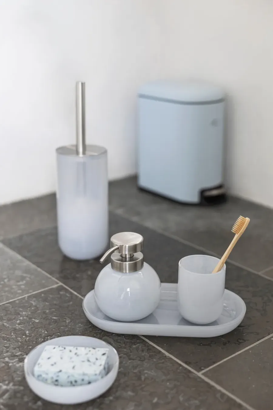 Mette Ditmer Opal dienblad, Light blue, 14x25,5 cm< Decoratieve Accessoires|Decoratieve Dienbladen