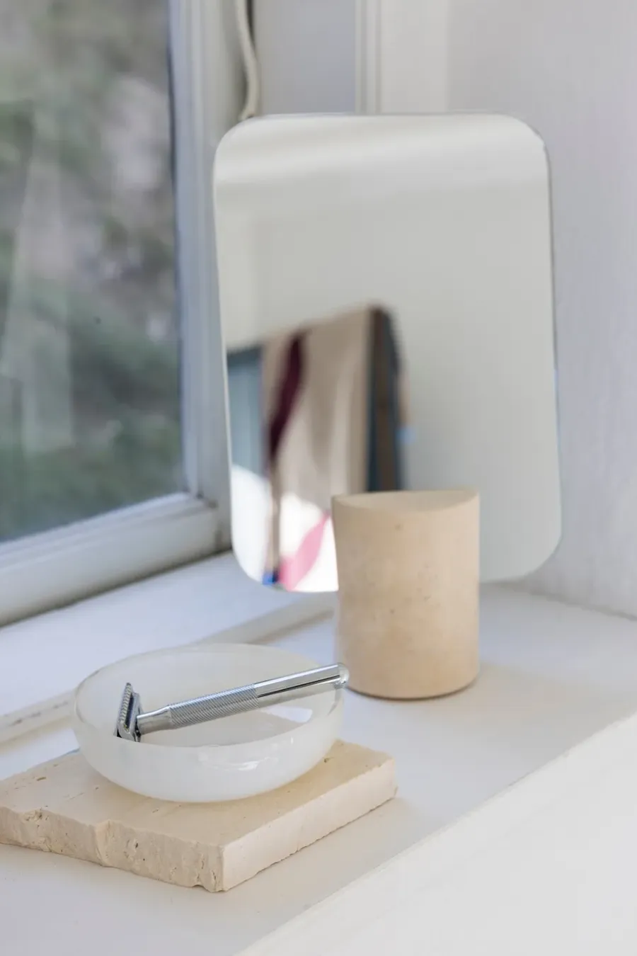 Mette Ditmer Opal zeepschaal, Linen< Zeepdispensers & Zeepschaaltjes