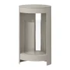 AYTM Ora lantaarn kaarsenhouder 28 cm, Taupe< Kaarsenhouders & Kaarsenborden
