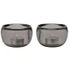 Stelton Ora theelichthouder 2-pack, Smoke< Kaarsenhouders & Kaarsenborden