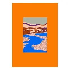 Paper Collective Orange Landscape poster, 50x70 cm< Posters