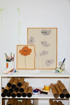 Paper Collective Orange Vallmo poster, 50x70 cm< Posters