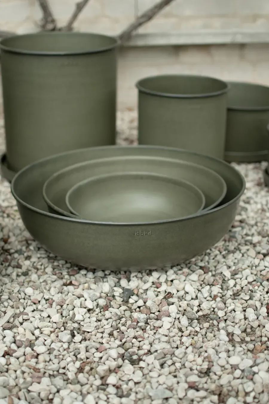 DBKD Out bowl 3-delig, Green< Bloempotten