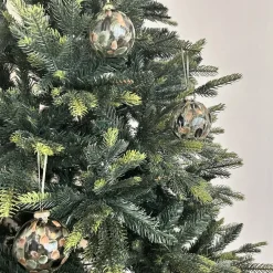 Scandi Living Overcast kerstbal Ø8 cm 6-pack, Groen< Kerstdecoraties