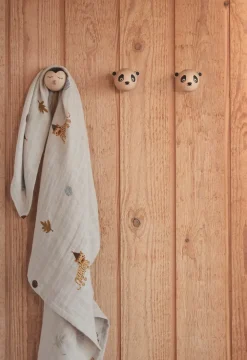 OYOY Mini muurhaak, Panda< Haken & Hangers|Opbergoplossingen Voor De Kinderkamer