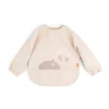 Done by deer Ozzo slabbetje met mouw, Poeder< Kinderkamer Interieuraccessoires|Kinderkamer Interieuraccessoires