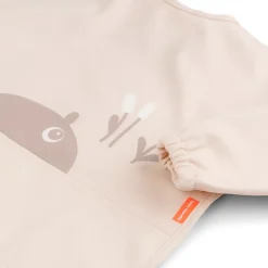 Done by deer Ozzo slabbetje met mouw, Poeder< Kinderkamer Interieuraccessoires|Kinderkamer Interieuraccessoires