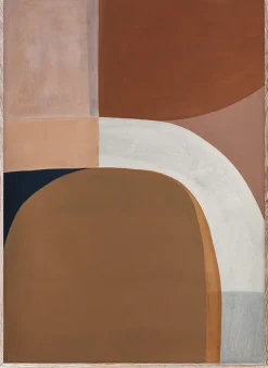 Paper Collective Painted Shapes 01 poster, 50x70 cm< Posters