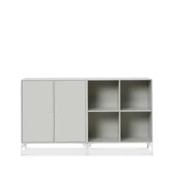 Montana Pair sideboard, nordic 09, witgelakte poten< Ladekasten & Dressoirs