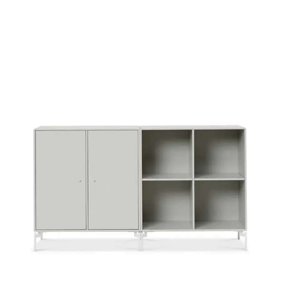 Montana Pair sideboard, nordic 09, witgelakte poten< Ladekasten & Dressoirs
