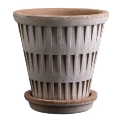 Bergs Potter Pantheon raw bloempot, Rosa, Ø21 cm< Bloempotten