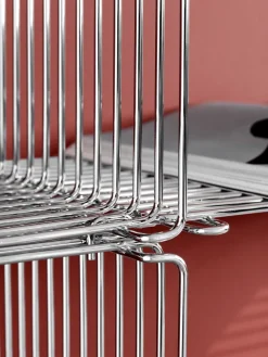 Montana Panton Wire Extended plank 70x34,8x34,8 cm, Chrome< Planken & Planksystemen