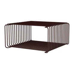 Montana Panton Wire Half Height plank 34,8x17,2x34,8 cm, Black red< Planken & Planksystemen