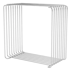 Montana Panton Wire Single plank 34,8x34,8x18,8 cm, Chrome< Planken & Planksystemen
