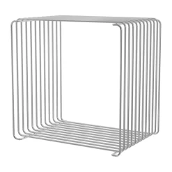 Montana Panton Wire Single plank 34,8x34,8x25,7 cm, Chrome< Planken & Planksystemen