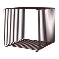 Montana Panton Wire Single plank 34,8x34,8x34,8 cm, Black red< Planken & Planksystemen