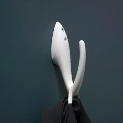 Essem Design Papa kledinghaak, wit< Haken & Hangers