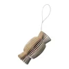 DBKD Paper candy kersthanger, Beige< Kerstdecoraties