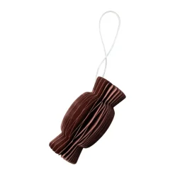 DBKD Paper candy kersthanger, Dark red< Kerstdecoraties