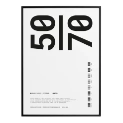 Paper Collective lijst plexiglas-zwart, 50x70 cm< Lijsten & Kaders