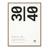 Paper Collective lijst plexiglas-donker eikenhout, 30x40 cm< Lijsten & Kaders