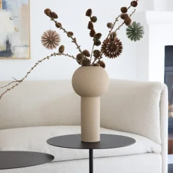 Cooee Design Paper Flowers kersthanger, Coffee< Kerstdecoraties