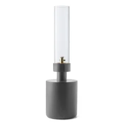 KLONG Patina olielamp mini 28 cm, Grey< Olie- & Petroleumlampen